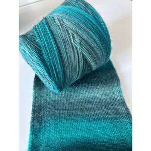 filati venezia calzetteria degrade turchese